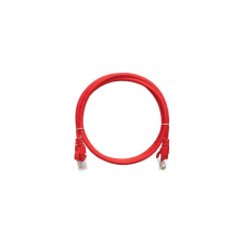 Nikomax patch kábel UTP, CAT5e, LSZH, 20m, piros (NMC-PC4UD55B-200-C-RD) kábel és adapter