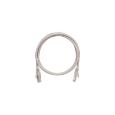 Nikomax patch kábel UTP, CAT6, LSZH, 20m, szürke (NMC-PC4UE55B-200-C-GY) kábel és adapter