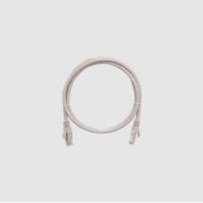 Nikomax Patch kábel UTP, CAT6, PVC, 10m, szürke (NMC-PC4UE55B-100-GY) kábel és adapter