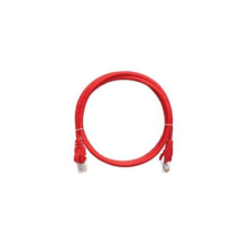 Nikomax Patch kábel UTP, CAT6, PVC, 20m, piros (NMC-PC4UE55B-200-RD) kábel és adapter
