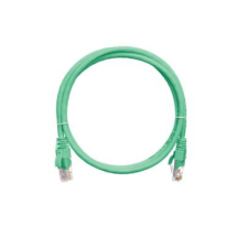 Nikomax Patch kábel UTP, CAT6, PVC, 2m, zöld (NMC-PC4UE55B-020-GN) kábel és adapter