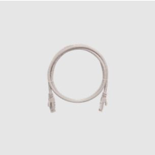 Nikomax Patch kábel UTP, CAT6, PVC, 3m, szürke kábel és adapter