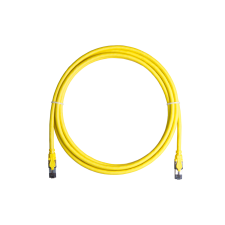 Nikomax S/FTP CAT6a Patch kábel 20m - Sárga (NMC-PC4SA55B-200-YL) kábel és adapter