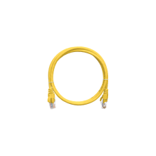 Nikomax - UTP Cat5e LSZH patch kábel 15m - NMC-PC4UD55B-150-C-YL kábel és adapter