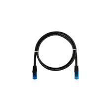 Nikomax - UTP, CAT6, LSZH, 0,3m, fekete - NMC-PC4UE55B-ES-003-C-BK kábel és adapter