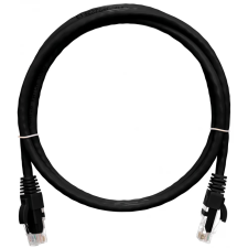 Nikomax UTP Összekötő Fekete 1m NMC-PC4UE55B-010-BK kábel és adapter