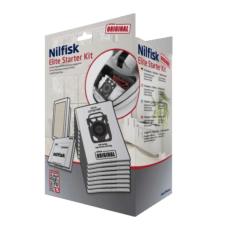 Nilfisk Starter Kit Elite Ultra HEPA14 szűrő és Porzsák (8 db / csomag) (107407952) porzsák