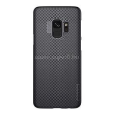 Nillkin AIR műanyag telefonvédő (gumírozott, lyukacsos) FEKETE (GP-75322) tok és táska