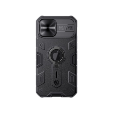 Nillkin Apple iPhone 12/12 Pro Nillkin CamShield Armor Hátlap - Fekete tok és táska