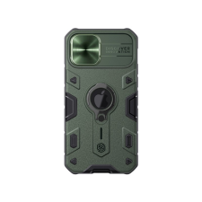 Nillkin Apple iPhone 12 Pro Max Nillkin CamShield Armor Hátlap - Zöld tok és táska