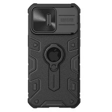 Nillkin CamShield Armor tok iPhone 15 Pro Max - fekete tok és táska