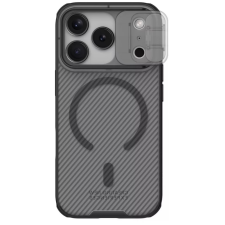 Nillkin CamShield Pro Magnetic hátlap csúsztatható kameravédelem iPhone 17 Pro Max átlátszó-fekete tok és táska