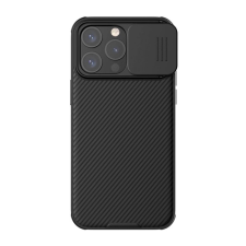 Nillkin CAMSHIELD PRO MAGNETIC műanyag telefonvédő (ütésállóság. kameravédő. mágneses. csíkos) FEKETE tok és táska