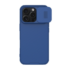 Nillkin camshield pro szilikon telefonvéd&#337; (ütésállóság, kameravéd&#337;, csíkos) sötétkék gp-162032 tok és táska