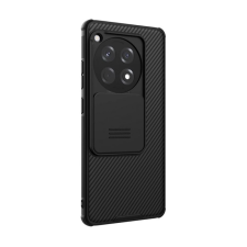 Nillkin CAMSHIELD PRO szilikon telefonvédő (ütésállóság. kameravédő. csíkos) FEKETE tok és táska