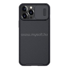 Nillkin CAMSHIELD PRO szilikon telefonvédő (ütésállóság, kameravédő, csíkos) FEKETE (GP-110163) tok és táska