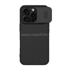 Nillkin CAMSHIELD PRO szilikon telefonvédő (ütésállóság, kameravédő, csíkos) FEKETE (GP-162031) tok és táska