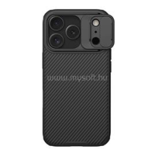 Nillkin CAMSHIELD PRO szilikon telefonvédő (ütésállóság, kameravédő, csíkos) FEKETE (GP-173388) tok és táska