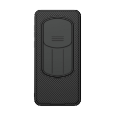 Nillkin CAMSHIELD PRO szilikon telefonvédő (ütésállóság, kameravédő, csíkos) FEKETE Honor Magic7 Pro tok és táska