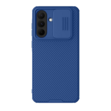 Nillkin CAMSHIELD PRO szilikon telefonvédő (ütésállóság. kameravédő. csíkos) SÖTÉTKÉK tok és táska