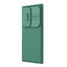 Nillkin CAMSHIELD PRO szilikon telefonvédő (ütésállóság. kameravédő. csíkos) SÖTÉTZÖLD tok és táska