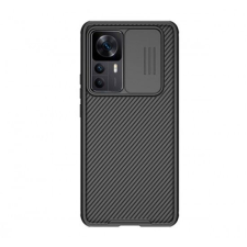 Nillkin CamShield Pro Xiaomi 12T Pro műanyag tok fekete (69969) (NI69969) - Telefontok tok és táska