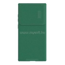 Nillkin CAMSHIELD S szilikon telefonvédő (ütésállóság, kameravédő, csíkos) SÖTÉTZÖLD (GP-142682) tok és táska