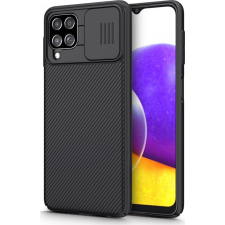 Nillkin CamShield Samsung Galaxy A22 LTE műanyag tok, fekete (6902048223851) tok és táska