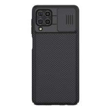 Nillkin CamShield Samsung Galaxy F62/M62 Műanyag Tok - Fekete tok és táska