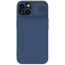 Nillkin CamShield Silky Silicone Case Apple iPhone 15 Plus / 14 Plus dark blue tok és táska