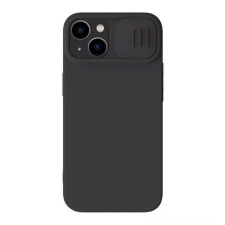 Nillkin CamShield Silky Silicone iPhone 14/13 tok fekete (6902048249219) (n6902048249219) tok és táska