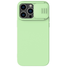 Nillkin CamShield Silky szilikon tok iPhone 14 Pro 6.1 2022 menta zöld tok és táska