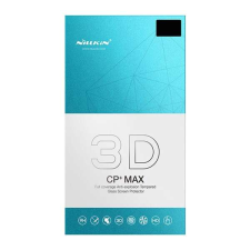 Nillkin CP+MAX képernyővédő üveg (3D, full cover, íves, karcálló, UV szűrés, 0.33mm, 9H) FEKETE S... mobiltelefon kellék