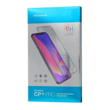 Nillkin CP+ PRO képernyővédő üveg (2.5D kerekített szél, íves, full glue, karcálló, UV szűrés, 0.33mm, 9H) FEKETE Apple iPhone 13, Apple iPhone 13 Pro, Apple iPhone 14 mobiltelefon kellék