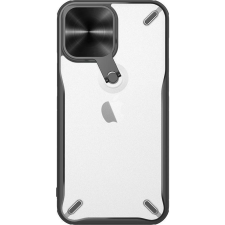 Nillkin Cyclops Apple iPhone 13 Pro Műanyag Tok - Átlátszó/Fekete (NLK301BLK) tok és táska
