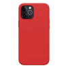 Nillkin FLEX PURE PRO szilikon telefonvédő (mágneses, ultravékony, környezetbarát,mikrofiber plüss belső, matt) PIROS [Apple iPhone 12 Pro Max] (5996591016177)