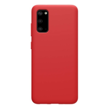 Nillkin Flex Pure Samsung Galaxy S20 (SM-G981U) szilikon telefonvédő (ultravékony, környezetbarát, matt) piros tok és táska