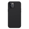 Nillkin FLEX PURE szilikon telefonvédő (ultravékony, környezetbarát, mikrofiber plüss belső, matt) FEKETE Apple iPhone 12 Pro Max