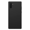 Nillkin FLEX PURE szilikon telefonvédő (ultravékony, környezetbarát, mikrofiber plüss belső, matt) FEKETE Samsung Galaxy Note 10 (SM-N970F)