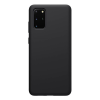 Nillkin FLEX PURE szilikon telefonvédő (ultravékony, környezetbarát, mikrofiber plüss belső, matt) FEKETE [Samsung Galaxy S20 Plus 5G (SM-G986)] (5996457940837)