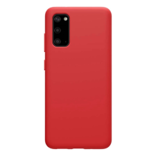Nillkin FLEX PURE szilikon telefonvédő (ultravékony, környezetbarát, mikrofiber plüss belső, matt) PIROS tok és táska