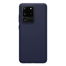 Nillkin FLEX PURE szilikon telefonvédő (ultravékony, környezetbarát, mikrofiber plüss belső, matt) SÖTÉTKÉK Samsung Galaxy S20 Ultra (SM-G988F), Samsung Galaxy S20 Ultra 5G (SM-G988B) tok és táska