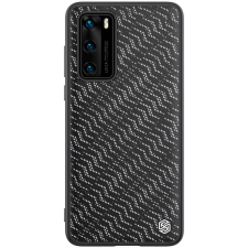 Nillkin Huawei P40, Szilikon tok, műanyag hátlappal, közepesen ütésálló, Nillkin Twinkle, ezüst (G94411) mobiltelefon kellék