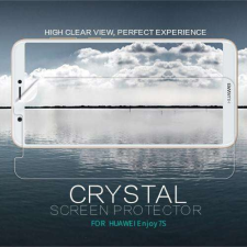 Nillkin HUAWEI P Smart, Enjoy 7S, Nillkin fólia, Crystal Clear, sík részre mobiltelefon kellék