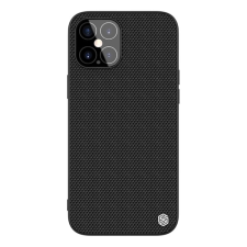 Nillkin iPhone 12 Pro Max NILLKIN TEXTURED szilikon telefonvédő érdes felület, 3D, FEKETE tok és táska