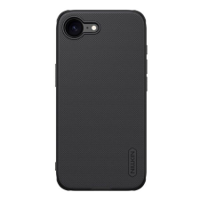 Nillkin iPhone 16e NILLKIN SUPER FROSTED PRO műanyag telefonvédő ütésállóság, érdes felület, FEKETE tok és táska