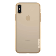 Nillkin NATURE szilikon telefonvédő (0.6mm, ultravékony) ARANYBARNA tok és táska