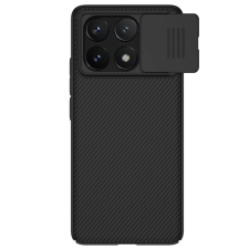 Nillkin Nillkin CamShield kemény tok a Poco X6 Pro 5G készülékhez fekete tok és táska