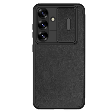 Nillkin Nillkin Qin Book PRO tok Samsung Galaxy S25+ készülékhez fekete tok és táska