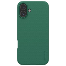 Nillkin Nillkin Super Frosted PRO hátsó tok az Apple iPhone 16 készülékhez, sötétzöld tok és táska